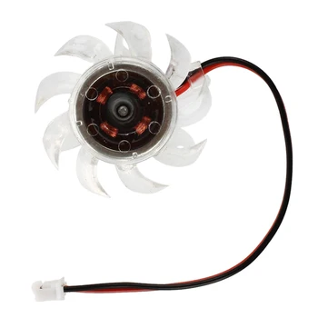Plastic Mini Ventilator de Răcire Radiator Cooler de 12V DC pentru Calculator PC Suport GPU Dropshipping