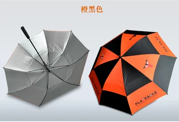 Playeagle Umbrela de Golf în aer liber Strat Dublu Umbrelă de protecție Solară rezistent la apa Protectie UV Soare Și Ploaie Umbrelă pentru Golf