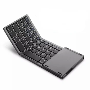 Pliere portabil fără Fir Bluetooth Tastatura Pliabila Klavye Touchpad Ro Mini Tastatura pentru IOS/Android/Windows Tableta ipad Reale