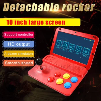 Portabil de 10 Inch Nostalgic Joc Video Consola Joystick-ul Joc Arcade Consola RK3326 Quad-core 1.3 GHZ Built-in de 5000 Clasic Celebru