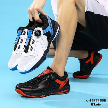 Profesionale Badminton Adidasi Pantofi sport Unisex Moda Reglați-catarama Barbati Pantofi de Tenis Anti-uzura de Tenis de Masă Adidași Bărbați