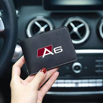 PU Piele Permis de conducere Acoperi Masina Document Titularul Cardului pentru Audi A3, A4, A5, A6, A7, A8, Q3, Q5, Q7, Q8
