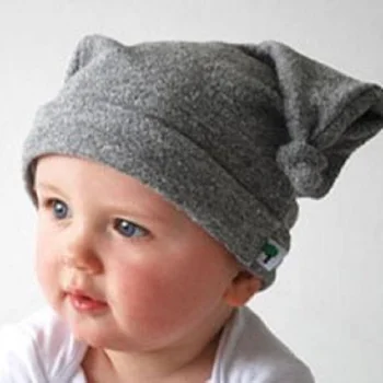 Pălării pentru copii pentru Băieți Bebes Capace de Nou-născut Stocare Pălărie berete Gri Bonete Copii Capace pentru Sugari Căciulă de Iarnă Găleată Pălărie de Bumbac