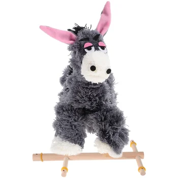 Păpuși Marionete, Jucării De Pluș Jucărie Animale Șir Interactive Marionete Donkeypuppetsgirls Showold Lemn An Animal Fire