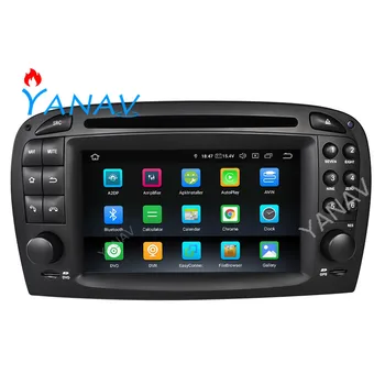 Radio auto audio 2 DIN Android Receptor Stereo pentru Benz SLR 230 2001-2004 touch auto navigatie GPS auto multimedia Player video