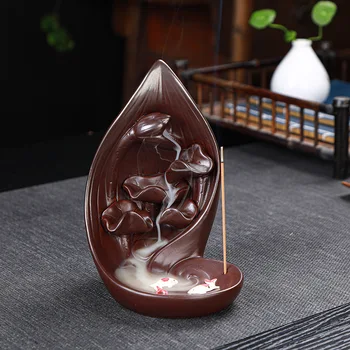 Refluxul Tămâie Setter Ceramice Xiang Art Tămâie Suport Aromaterapie Ornament pentru Biroul de Acasă QJS Magazin