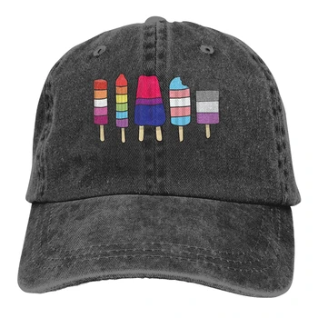 Reglabil Culoare Solidă Șapcă de Baseball Inghetata de Spălat Bumbac LGBT transgender Sport Femeie Pălărie
