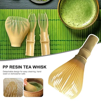 Reutilizabile Rășină De Bambus Matcha Practice Pudra Amestecati Cafeaua Cu Ceai Verde Perie Chasen Instrument De Polizor, Perii De Ceai Instrumente De Dropshipping