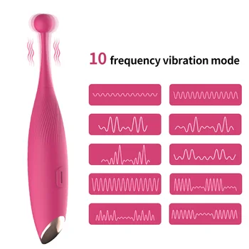 Reîncărcabilă G-Spot de Masaj de Înaltă Frecvență AV Stick Stimulator Clitoris Vagin Vibratoare pentru Femei Produse pentru Adulți Magazin Jucarii Sex