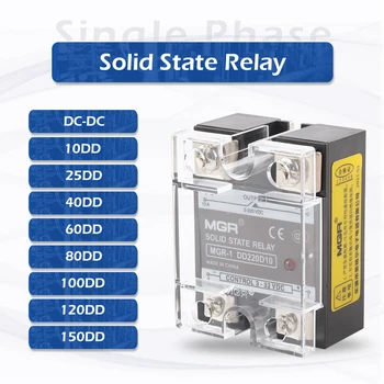 RSS MGR Solid state Relay 10DD 25DD 40DD 3-32VDC de Intrare 5-220VDC de Ieșire 10A-150A Control DC DC Singură Fază Solid state Relay