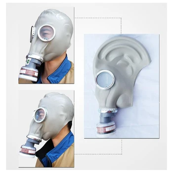 Rus Stil Clasic Praf Mască de Gaze, aparat de Respirat Cu Filtru Cutie Chimice Toxice, Gazele Industriale Vopsea Spray Complet de Protecție a feței