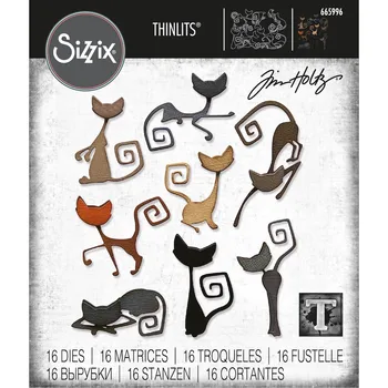 Răutăcios Thinlits 2022 Noi Sosiri de Tăiere de Metal Moare Mucegai Ambarcațiuni Decor de Relief Model DIY Felicitare Handmade