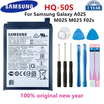 SAMSUNG Orginal HQ-50 5000mAh Baterie de schimb Pentru SAMSUNG Galaxy A02S M02S (M025) F02S Baterii de Telefon Mobil+Instrumente