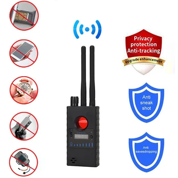Semnal Wireless Detector Multi-funcție Anti Interceptarea convorbirilor telefonice Detector de Frecvență a Semnalului RF Obiectiv GPS Tracker Detecta echipamente de spionaj