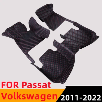 Sinjayer Impermeabil din Piele se Potrivesc Personalizat Auto Covorase Fata si Spate FloorLiner Auto Mocheta Pentru Volkswagen VW Passat 2011 12-2022