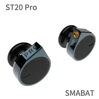 Smabat ST-20/ST-20 Pro Pilot IEM Metal Earbud Scoica Acustica Bass HIFI cu cap Plat pentru Căști 16mm Diametru Sport Căști Muzică