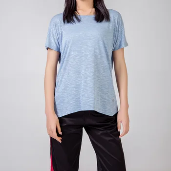Sporturi de vara Bluza Slăbire Rapidă Uscat Fitness Sudoare Absorbant T-shirt de Formare de Funcționare Haine de Yoga Antrenament Topuri Largi T-shirt