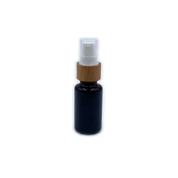Spray Lotiune Pompa Flacon Picurător de Sticlă Neagră Aromoterapie Reîncărcabile Sticla Esențial Ulei de Masaj Pipeta Recipient de 30ml 50ml