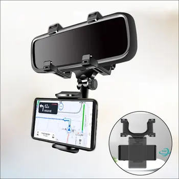 suport auto retrovizoare oglinda auto suport pentru telefonul mobil, fix oglindă suport special pentru conducere de navigare nou clip rotație de 360