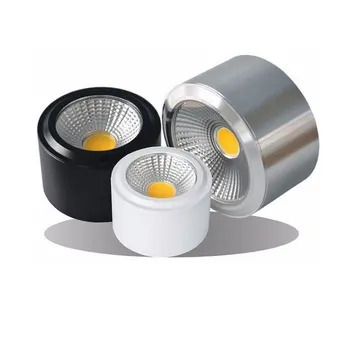 Suprafața Montat Spoturi LED 5W 7W 9w 12W LED Tavan Jos Lampa immable LED COB spot de prindere pentru tavan agățat +led driver