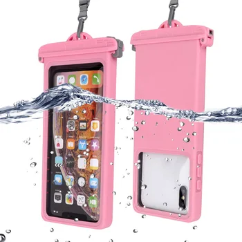 Telefon rezistent la apa Caz de Înot Pungă Pungă de Caz Pentru Samsung S8 S10 Anti-cădere Cover Pentru iPhone 11 XS MAX 8 7 6 Plus de mai Jos 6.9 inch