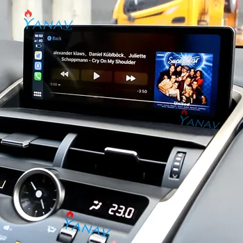 Tesla stil auto radio Auto Android player multimedia pentru-Lexus NX NX200 NX300h 2018 Masina stereo MASINA de navigație GPS DVD
