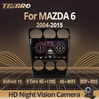 TIEBRO 2Din Android10.0 Radio Auto Pentru MAZDA 6 2004-2015 de Navigare GPS Receptor Stereo Auto Radio DSP Auto Multimedia Player IGO