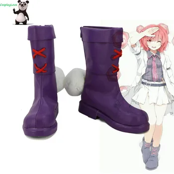 Touhou Proiect Horikawa Raiko Violet Cosplay Pantofi Cizme Mai Personalizat-A Făcut Pentru Hallowee Crăciun CosplayLove