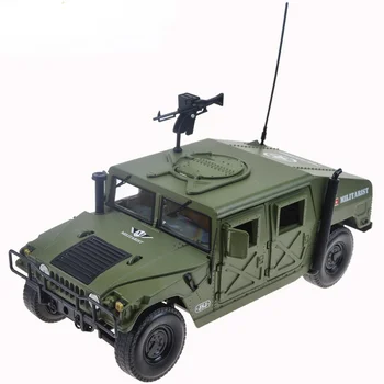 Turnat Sub Presiune 1/18 Model De Mașină De Jucărie Pentru Hummer Tactice Vehicul Militar Blindat Masina Aliaj Model Cu 5 Usi Deschise Hobby De Colectare De Jucării