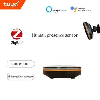 Tuya ZigBee PIR Senzor de Mișcare, Senzor de Corpul Uman Home Securitate Alarmă Sistem Inteligent de Mișcare PIR Detector de Lucru Cu Alexa de Start Google