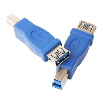 USB 3.0 de Tip Feminin de Tip B de sex Masculin Adaptor Convertor USB 3.0 Conector AF BM Adaptor