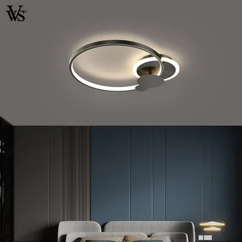 VVS Moderne H65 Toate Cooper Aur Lumina Plafon Candelabru Pentru Dormitor, Living Estompat Clasic, Decorațiuni interioare Corpuri de iluminat Led