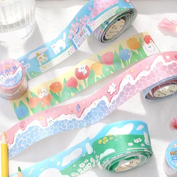 Washi Tape Decorative de Mascare Bandă de Hârtie Japoneză Casete pentru Proiecte Diy Arte Meserii Albume de Jurnalizare papeterie kawaii