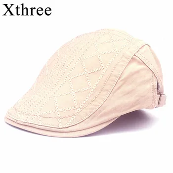 Xthree Bumbac Bereta Pălării pentru Bărbați și Femei Viziere capac pălărie de Soare Gorras Planas Capace Plate Reglabile Berete