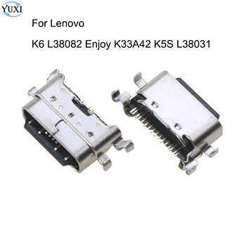 YuXi Micro USB Jack de Încărcare Port Incarcator de Priza Cu Conector Pentru Lenovo L38082 K6 Bucura K33A42 K5S L38031