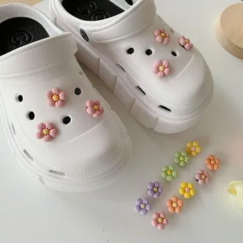 10buc 5 Perechi de Flori Croc Farmece Designer DIY Strălucitoare Bling Pantofi Decaration pentru Croc SĂGEATE Saboți Copii Fete Baieti Femei Cadouri