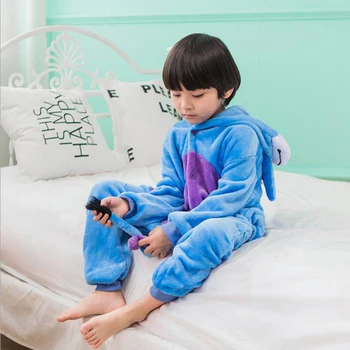 Copilul De Halloween Crăciunul Anime Cosplay Salopeta Pijama Copil Animal Kigurumi Onesie Magar Desene Animate Petrecere Costum De Iarnă Sleepwear